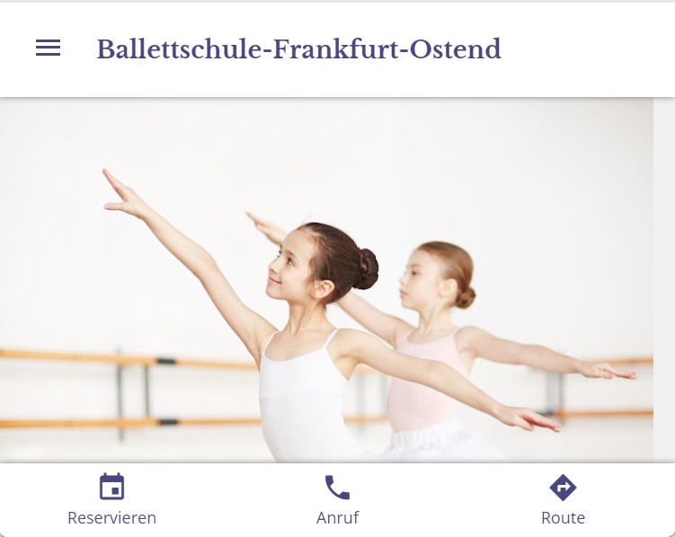 Ballettssschule Frankfurt Ostend