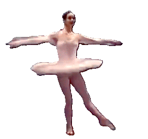 Tanzende Ballerina